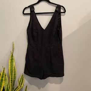 Impact black romper